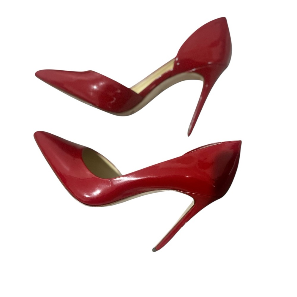 Jessica Simpson Glossy Red Heels